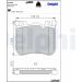 Delphi Bremsbelagsatz, Scheibenbremse LP2287 Delphi Bremsbelagsatz, Scheibenbremse LP2287