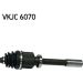 SKF Antriebswelle VKJC 6070