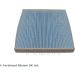 Blue Print Filter, Innenraumluft ADF122510