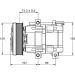 Kompressor, Klimaanlage ACP 855 000P Kompressor, Klimaanlage ACP 855 000P