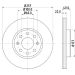 Hella Bremsscheibe PRO 8DD 355 112-581 Hella Bremsscheibe PRO 8DD 355 112-581