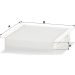 MANN-FILTER CU 2454 Innenraumfilter, Partikelfilter