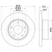 Bremsscheibe 8DD 355 107-401