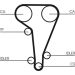 Zahnriemen CT728 Zahnriemen CT728