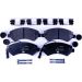 Hella Bremsbelagsatz, Scheibenbremse 8DB 355 021-281 Hella Bremsbelagsatz, Scheibenbremse 8DB 355 021-281