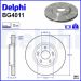 Delphi Bremsscheibe BG4011 Delphi Bremsscheibe BG4011