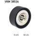 SKF Umlenk-/Führungsrolle, Keilrippenriemen VKM 38516