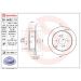 Brembo Bremsscheibe PRIME LINE - UV Coated 08.A602.11