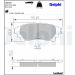 Delphi Bremsbelagsatz, Scheibenbremse LP2196 Delphi Bremsbelagsatz, Scheibenbremse LP2196
