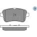 Meyle Bremsbelagsatz, Scheibenbremse MEYLE-PD: Advanced performance and design 025 252 1518/PD