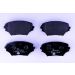 Hella Bremsbelagsatz, Scheibenbremse 8DB 355 009-741 Hella Bremsbelagsatz, Scheibenbremse 8DB 355 009-741