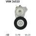 SKF Spannrolle, Keilrippenriemen VKM 34510