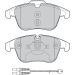 Valeo Bremsbelagsatz, Scheibenbremse 601147 Valeo Bremsbelagsatz, Scheibenbremse 601147