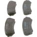 BOSCH Bremsbelagsatz, Scheibenbremse 0 986 424 641