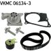 SKF Wasserpumpe + Zahnriemensatz VKMC 06134-3