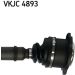 SKF Antriebswelle VKJC 4893