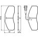 BOSCH Bremsbelagsatz, Scheibenbremse 0 986 494 278 BOSCH Bremsbelagsatz, Scheibenbremse 0 986 494 278