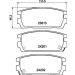 Bremsbelagsatz, Scheibenbremse 8DB 355 011-841 Bremsbelagsatz, Scheibenbremse 8DB 355 011-841