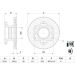 Bremsscheibe 0 986 479 E48 Bremsscheibe 0 986 479 E48
