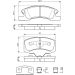 BOSCH Bremsbelagsatz, Scheibenbremse 0 986 494 610 BOSCH Bremsbelagsatz, Scheibenbremse 0 986 494 610