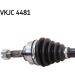 SKF Antriebswelle VKJC 4481