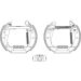 Bremsbackensatz 8DB 355 003-711 Bremsbackensatz 8DB 355 003-711
