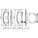 BOSCH Bremsbelagsatz, Scheibenbremse 0 986 494 577 BOSCH Bremsbelagsatz, Scheibenbremse 0 986 494 577