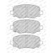 Ferodo Bremsbelagsatz, Scheibenbremse PREMIER ECO FRICTION FDB4925 Ferodo Bremsbelagsatz, Scheibenbremse PREMIER ECO FRICTION FDB4925