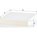 MANN-FILTER CU 22 034 Innenraumfilter, Partikelfilter MANN-FILTER CU 22 034 Innenraumfilter, Partikelfilter