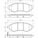 BOSCH Bremsbelagsatz, Scheibenbremse 0 986 494 343 BOSCH Bremsbelagsatz, Scheibenbremse 0 986 494 343