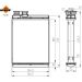 NRF Wärmetauscher, Innenraumheizung ohne Rohr EASY FIT 54359