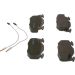 BOSCH Bremsbelagsatz, Scheibenbremse 0 986 469 860