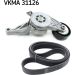 SKF Keilrippenriemensatz VKMA 31126