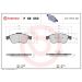 Brembo Bremsbelagsatz, Scheibenbremse PRIME LINE P 68 050 Brembo Bremsbelagsatz, Scheibenbremse PRIME LINE P 68 050