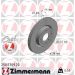 Zimmermann Bremsscheibe Coat Z 250.5709.20