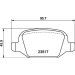 Hella Bremsbelagsatz, Scheibenbremse 8DB 355 009-361 Hella Bremsbelagsatz, Scheibenbremse 8DB 355 009-361