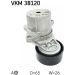 Spannrolle, Keilrippenriemen VKM 38120