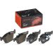 Brembo Bremsbelagsatz, Scheibenbremse XTRA LINE P 06 040X Brembo Bremsbelagsatz, Scheibenbremse XTRA LINE P 06 040X