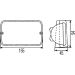 Hella Arbeitsscheinwerfer Picador 1GA 996 082-001 Hella Arbeitsscheinwerfer Picador 1GA 996 082-001