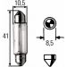 Glühlampe, Kennzeichenleuchte 8GM 002 091-321 Glühlampe, Kennzeichenleuchte 8GM 002 091-321