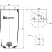 FEBI BILSTEIN 20941 Federbalg, Luftfederung