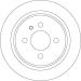 TRW Bremsscheibe DF1561