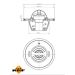 Thermostat, Kühlmittel 725183 Thermostat, Kühlmittel 725183