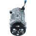 NRF EASY FIT 32064 Klimakompressor SD7V16 WITH ADAPTER, 12V, PAG 46, mit PAG-Kompressoröl, mit Dichtring