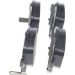 BOSCH Bremsbelagsatz, Scheibenbremse 0 986 494 496