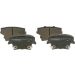 BOSCH Bremsbelagsatz, Scheibenbremse 0 986 494 678