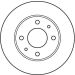 TRW Bremsscheibe DF2576