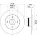 Bremsscheibe 8DD 355 123-431 Bremsscheibe 8DD 355 123-431