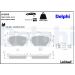 Delphi Bremsbelagsatz, Scheibenbremse LP2505 Delphi Bremsbelagsatz, Scheibenbremse LP2505