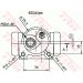 TRW Radbremszylinder BWF168 TRW Radbremszylinder BWF168